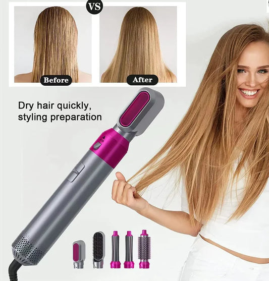 5-in-1 Hot Air Styler ~ Complete Hair Styling Kit